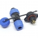 Герметичный разъем EKYK SP13-6 pin, IP-68 c фланцем фото 4