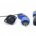 Герметичный разъем EKYK SP13-6 pin, IP-68 c фланцем фото 6