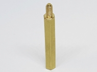 Стійка латунна M3*31+6 Стійка латунна M3*31+6