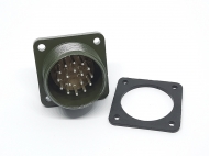 Гнездо MS3102A20-29P 17PIN на панель