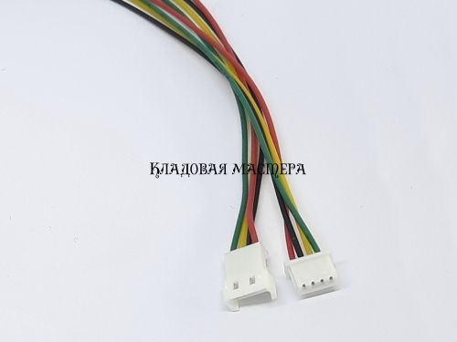 Разъем стыковочный micro PH1.25 4p-20см, пара фото 1