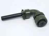 Штекер MS3108A14S-9S 2PIN угловой на кабель