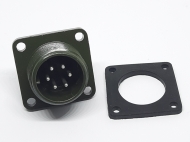 Гніздо MS3102A14S-6P 6PIN на панель