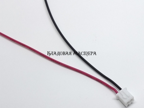 Роз'єм XH2.54 2pin - 30 см фото 1