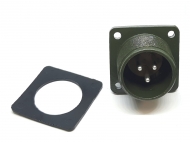 Гніздо MS3102A16-10P 3PIN на панель