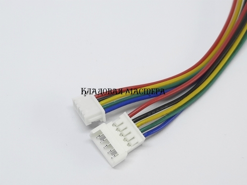 Разъем стыковочный micro PH1.25 5p-20см, пара фото 1 Разъем стыковочный micro PH1.25 5p-20см, пара фото 1