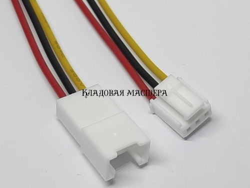 Разъем стыковочный HY2.0 3pin – 20 см, пара фото 1
