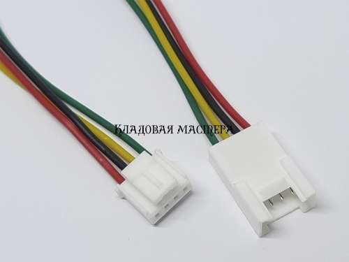 Разъем стыковочный HY2.0 4pin – 20 см, пара фото 1