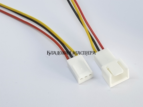 Разъем стыковочный KF2510 3pin – 20 см, пара фото 1