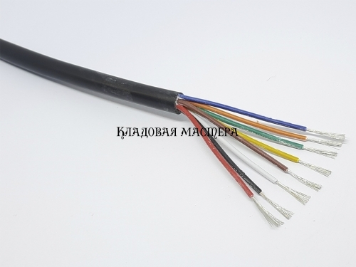 Кабель 2464 8*0.5 мм2 20AWG 8 жильный медный фото 1 Кабель 2464 8*0.5 мм2 20AWG 8 жильный медный фото 1