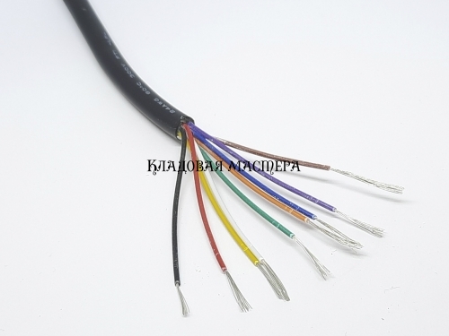 Кабель 2464 9*0.2 мм2 24AWG 9 жильный медный фото 1 Кабель 2464 9*0.2 мм2 24AWG 9 жильный медный фото 1