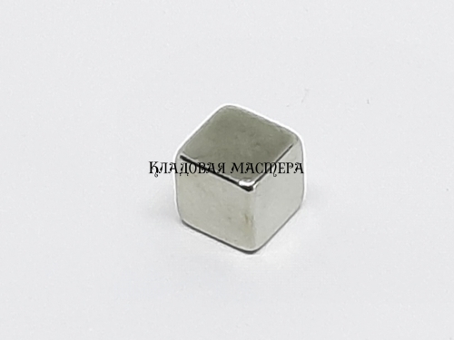 Магнит неодимовый 5x5x5 мм куб фото 1