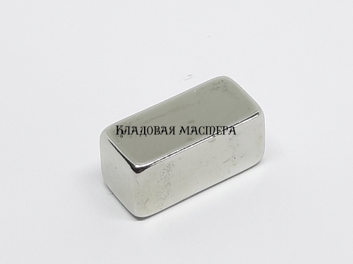 Магнит неодимовый 10x10x20 мм прямоугольник фото 1