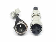 Разъем GX16-2 PIN IP67, пара