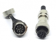 Разъем GX16-10 PIN IP67, пара
