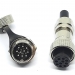 Разъем GX16-10 PIN IP67, пара фото 1