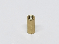 Стойка латунная M2*7