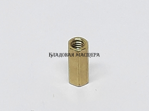 Стійка латунна M2*7 фото 1