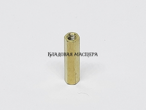 Стойка латунная M2*12 фото 1 Стойка латунная M2*12 фото 1