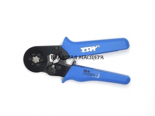 Обжимка YTH D6-6 пресс-клещи для трубчатых наконечников фото 1