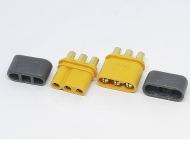 Разъем пара MR30-M + MR30-F с кожухом