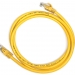 Патч-корд желтый 1.5м RJ-45 UTP CAT6 инженерный фото 1
