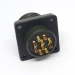 Гніздо MS3102A18-1S 10PIN зворотне на панель фото 3 Гніздо MS3102A18-1S 10PIN зворотне на панель фото 3