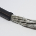 Силіконовий дріт 4AWG чорний монтажний фото 1