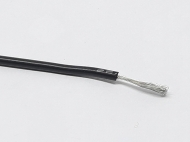 Силіконовий дріт 22AWG чорний монтажний