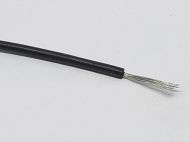 Силиконовый провод 24AWG черный монтажный