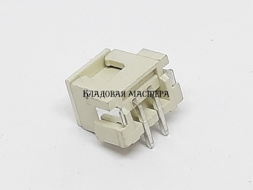 Разъем XH2.54 2Pin SMD вертикальный фото 1 Разъем XH2.54 2Pin SMD вертикальный фото 1
