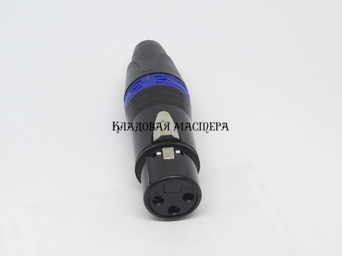 Гнездо CANON XLR 3PIN NEUTRIK под кабель фото 1