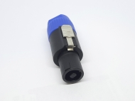 Штекер Speakon 4PIN пластик под кабель