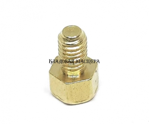 Стойка латунная M2*5+3 фото 1