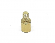 Стойка латунная M2*6+4