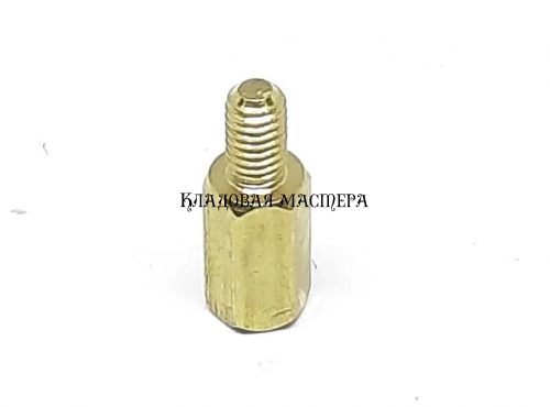 Стойка латунная M2*8+4 фото 1