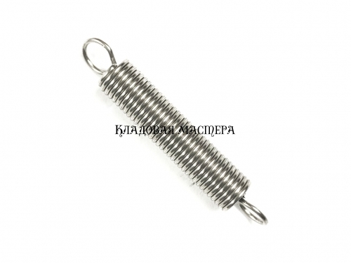 Пружина растяжения 1x8x50 мм нержавеющая фото 1