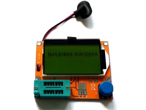 Тестер радіокомпонентів LCR_T4, вимірювач ESR, LCR фото 1