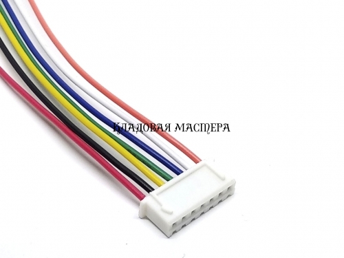 Роз'єм XH2. 54 7pin - 10 см фото 1 Роз'єм XH2. 54 7pin - 10 см фото 1