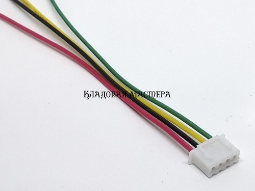 Разъем XH2.54 4pin - 20 см фото 1