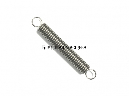 Пружина растяжения 0.5x5x40мм нержавеющая фото 1